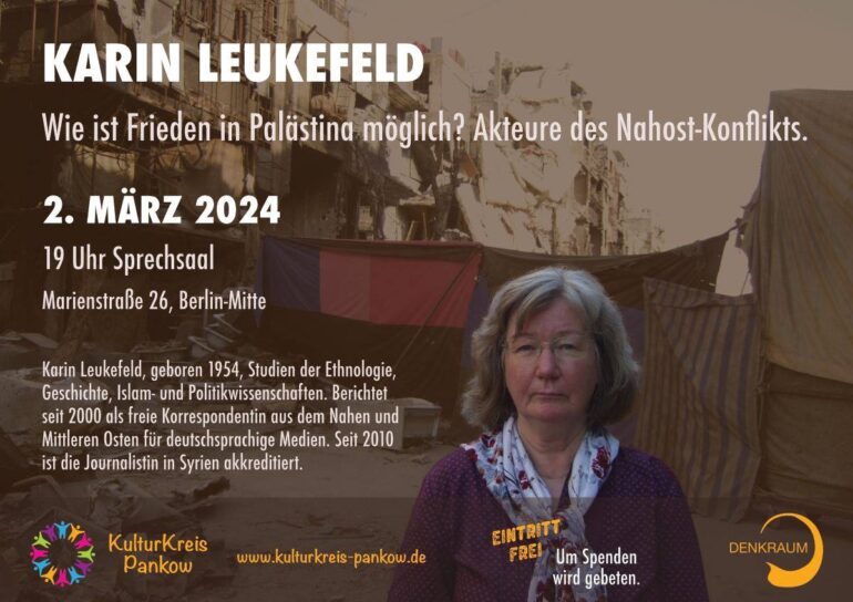 Entfällt: Wie ist Frieden in Palästina möglich? Akteure des Nahost-Konflikts.
